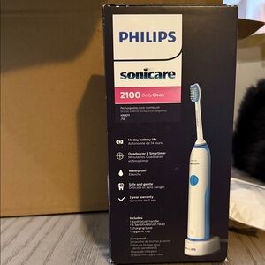 Philips Sonicare 2100 Electric Toothbrush – White & Blue